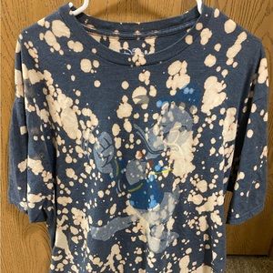 BLEACHED DONALD DUCK SHIRT